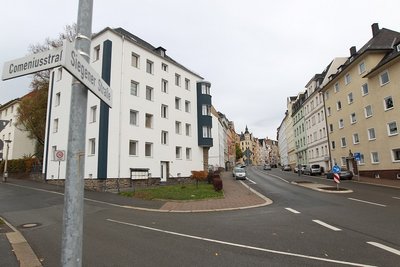 In diesem Bereich in Plauen ereignete sich die Tat.
