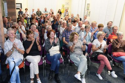Das Publikum im Rathaus Lunzenau war begeistert.