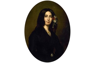 War neun Jahre lang Frédéric Chopins Geliebte: die Schriftstellerin George Sand, hier auf einem 1838 entstandenen Gemälde von Auguste Charpentier.