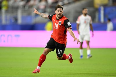 Romano Schmid hatte nach 20 Minuten Grund zur Freude.