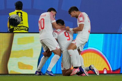 Ali Olwan erzielte das erste WM-Tor für Jordanien überhaupt.