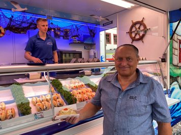 Thorsten Niebuhr, Inhaber des Hamburger Fischbüffetts 
