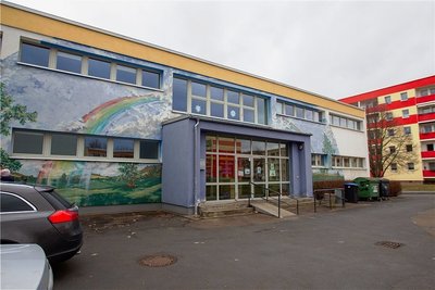In dieses Gebäude wird das Montessori-Kinderhaus einziehen.