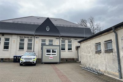 In den vergangenen Monaten war die Meinersdorfer Turnhalle als Unterkunft genutzt worden. Inzwischen sind die letzten ukrainischen Flüchtlinge ausgezogen.