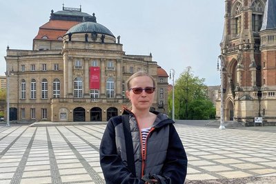 Sandra Ulbricht hat die Namensänderung der Stadt auch schon mit ihrem Sohn besprochen. 