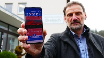 Drebachs Bürgermeister Jens Haustein sieht in der Dorffunk-App einen idealen Weg, die Bevölkerung mit Informationen der Gemeinde zu versorgen. Er würde die Technik künftig gern noch intensiver nutzen. 