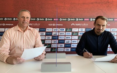 Geschäftsführer Toralf Wagner (links) und Sportdirektor Toni Wachsmuth (rechts) wollen den FSV Zwickau gemeinsam weiterentwickeln. 