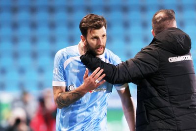 Torjäger Dejan Bozic fehlt dem Chemnitzer FC mindestens im Spiel gegen den Halleschen FC.