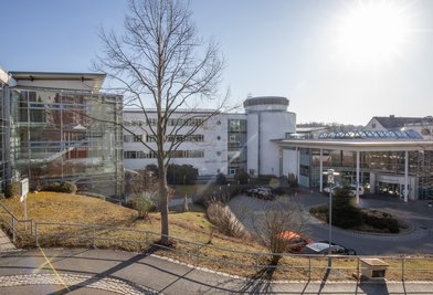 Das Erzgebirgsklinikum in Annaberg.