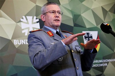 Generalleutnant André Bodemann ist Befehlshaber des Territorialen Führungskommandos der Bundeswehr.