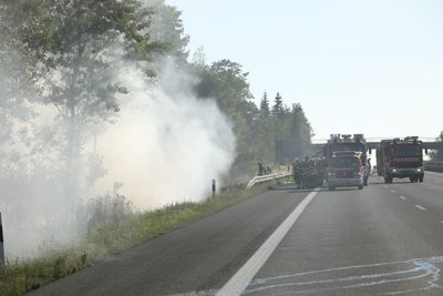 Die A 4 ist in Richtung Dresden gesperrt.