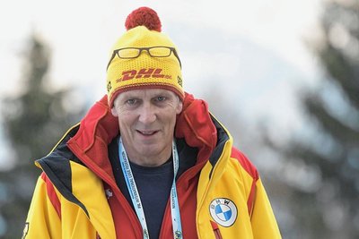 Thomas Schwab freut sich über die großen Erfolge der deutschen Schlittensportler, wünscht sich zum Wohle der Sportarten im Eiskanal aber auch starke Konkurrenz.