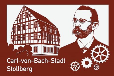 Das ist der Entwurf für das Autobahnschild, das demnächst an der A72 für die Stadt Stollberg Werbung machen soll. Mehr als 300 dieser sogenannten Unterrichtungstafeln gibt es in Sachsen. 