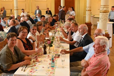 60. Geburtstag von Hainichens OB Dieter Greysinger.