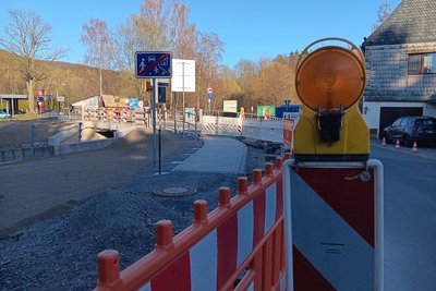 Für Restarbeiten muss die Brücke am Grenzübergang bei Olbernhau erneut gesperrt werden.