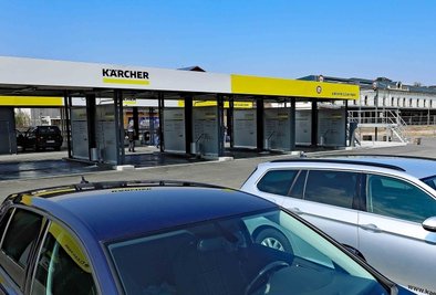 Das Gelände rund um den Bahnhof verändert sich: Neben der SB-Waschanlage entsteht ab Ende Mai ein Park-and-Ride-Platz. 