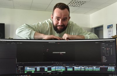 Filmemacher Thomas Höppner will die Basketballer der Niners Chemnitz ins Kino bringen. 