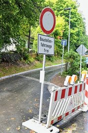 Saniert: Saydaer Weg.