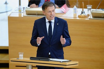 Sachsens Landtagspräsident Matthias Rößler. 