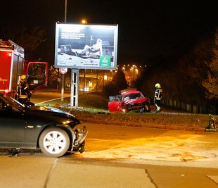 Am Dienstagabend kam es auf dem Südring zu einem schweren Verkehrsunfall.