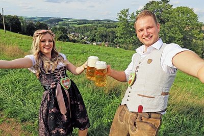 Theres Sallmann und Philipp Müller sind nicht nur "Grenzenlos" sondern auch "Zwei wie eins". 