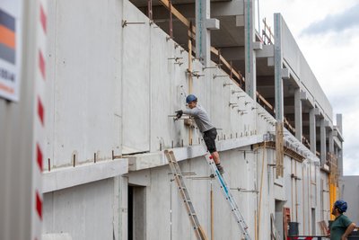 Der Rohbau befindet sich auf der Zielgeraden.
