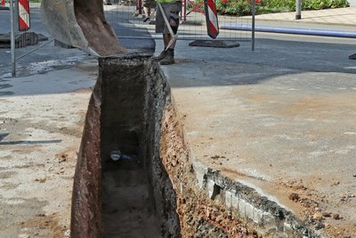 Geplante Arbeiten zur Herstellung eines Trinkwasseranschlusses haben auch Auswirkungen auf den Nahverkehr.