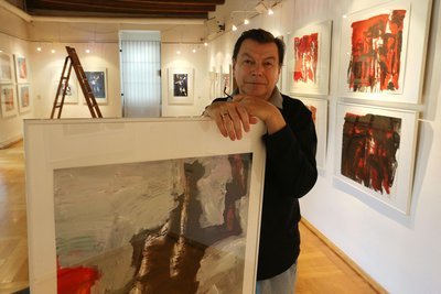 In Garbisdorf werden Ende März Peter Schnürpels Werke gezeigt.