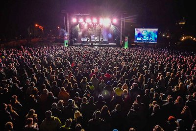 Rund 8000 Besucher wurden am Samstagabend auf dem Festgelände gezählt.