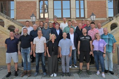 Der Stollberger Stadtrat, der vergangenes Jahr gewählt wurde.