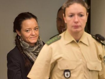 Beate Zschäpe vor Gericht.