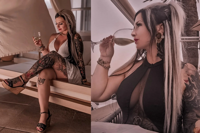 Auf Instagram präsentiert Lyn ihre Tattoos.