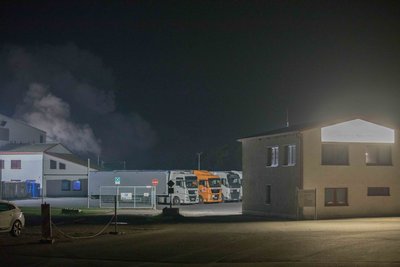 In einer Recyclingfirma in Langenau ist am Montagabend ein Feuer ausgebrochen.