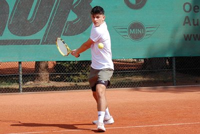 Nasim Star (hier ein Bild aus dem Mai 2024) gilt als großes Talent im Chemnitzer Tennissport.