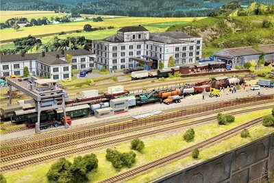 Aktuell sind auf der Anlage Gleise mit einer Gesamtlänge von rund fünf Kilometern verbaut. 