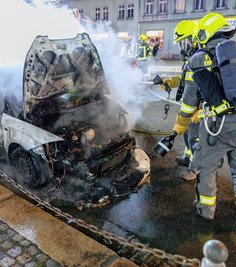 Die Feuerwehr konnte den Brand rasch löschen. 