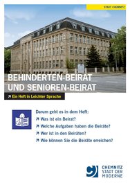 Das neue Faltblatt in leichter Sprache.