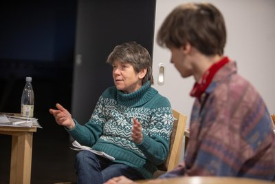 Wollen sich für die betroffenen Chrieschwitzer Mieter einsetzen: Petra Rank und Simon Zwintzscher von den Vogtland-Linken.
