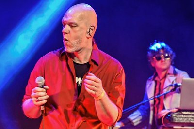 Sänger Jan Mecklenburg bei der Konzert-Premiere von Dawnation.