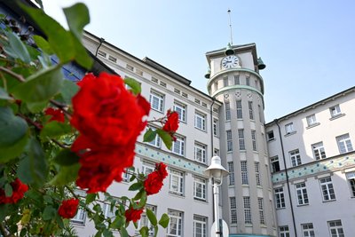 Die Turmpassage im Limbacher Stadtkern ist denkmalgeschützt.