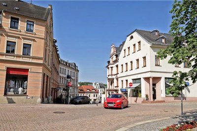 Wo die Badener Straße in die Marienstraße mündet, soll das Stadttor aufgestellt werden.