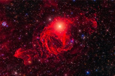 Das Siegerbild in der Kategorie Nebel: das „Herz der Hydra“. Überreste einer gigantischen Sternenexplosion, die sich vor zirka 20.000 Jahren ereignet hat.