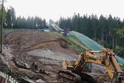 So sah das Schanzenareal im Herbst 2020 aus. 