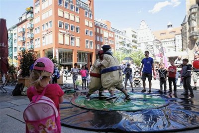 Bei Kinderfesten wie dem Charlie kommen die jüngsten Chemnitzer zusammen. 