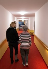 Auch im Frankenberger Seniorenheim Rittergut hat die Impfpflicht für Beschäftigte in der Pflege für Verunsicherung gesorgt. 