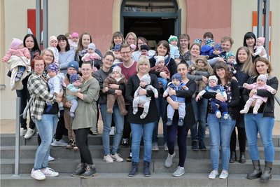 Das Stollberger Babytreffen erlebte  mittlerweile seine 36. Auflage.  