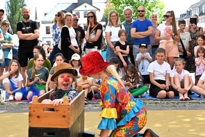 Mitmachzirkus der Kulturscheune Weiditz.