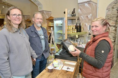 Viele Standbeine: Der Hofladen im Charlottenhof sichert das Überleben des Bauernhofs mit. Allein vom Ackerbau könnte der Betrieb längst nicht mehr leben.