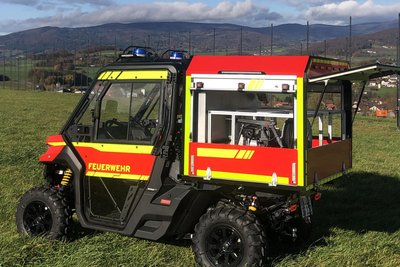 Ein solches geländegängiges Fahrzeug soll die Oberwiesenthaler Feuerwehr dank eines grenzüberschreitenden Förderprojekts erhalten.