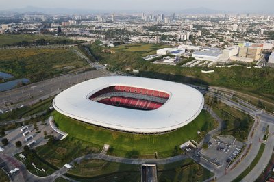 In der Nähe des Akron-Stadions in Zapopan wurde vor der WM ein Massengrab entdeckt. 